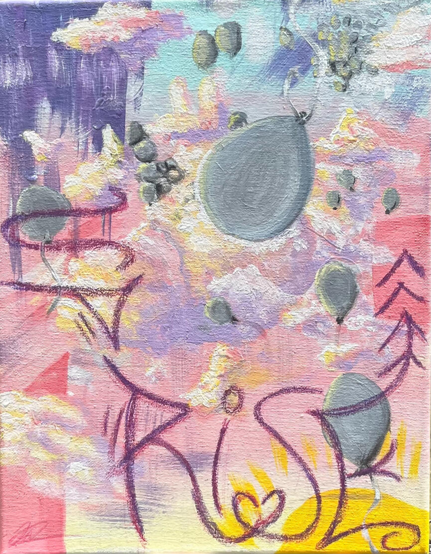 Rise Up (Up:Rise) 14"x11"