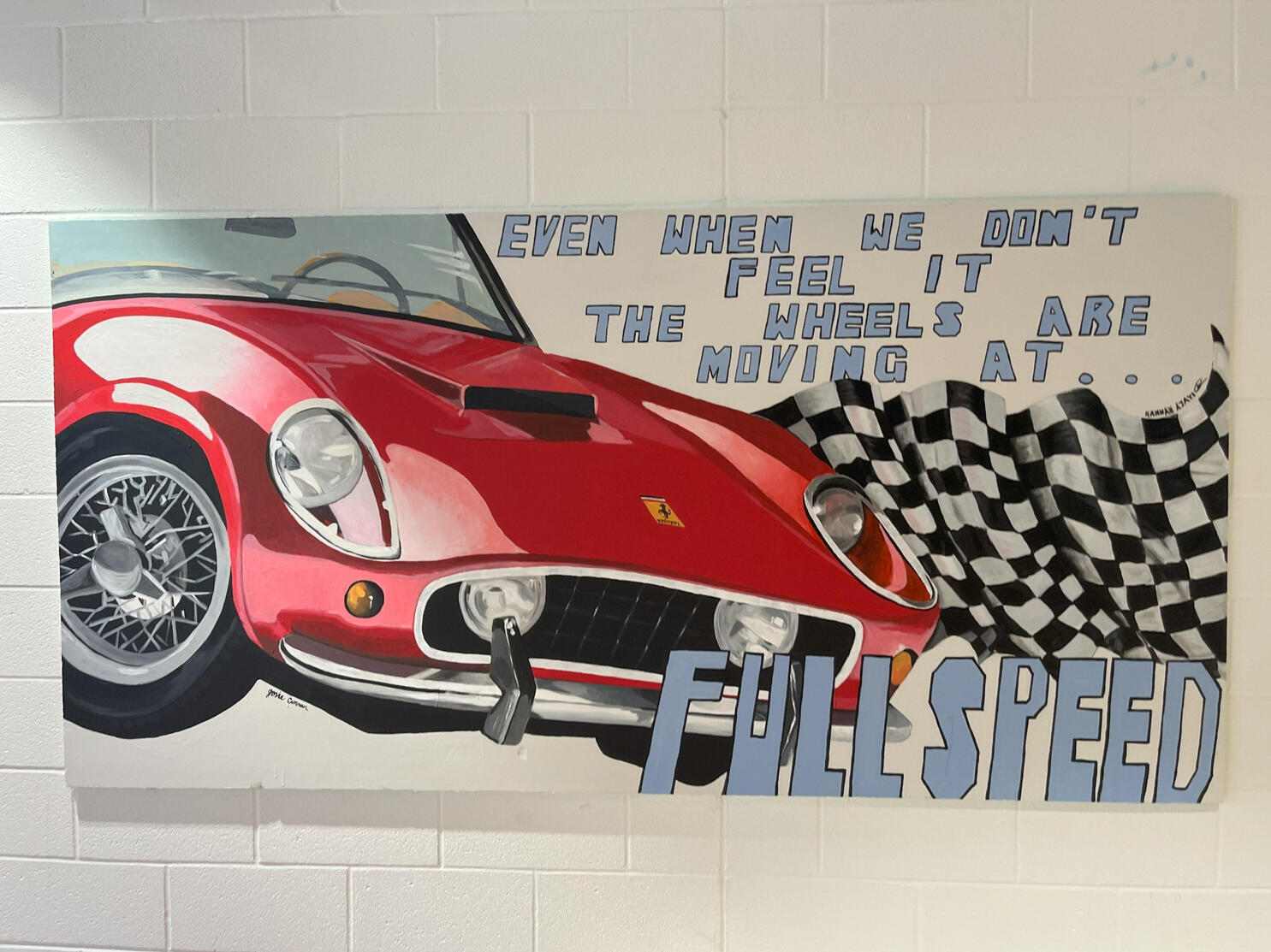 Collaborative Mural with Josie Curran (josie.curran6@gmail.com)